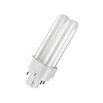 Compact fluorescentielamp zonder geïntegreerd voorschakelapparaat OSRAM DULUX D/E 18 W/830 Compact fluorescentielamp zonder geïntegreerd voorschakelapparaat OSRAM DULUX D/E 18 W/830